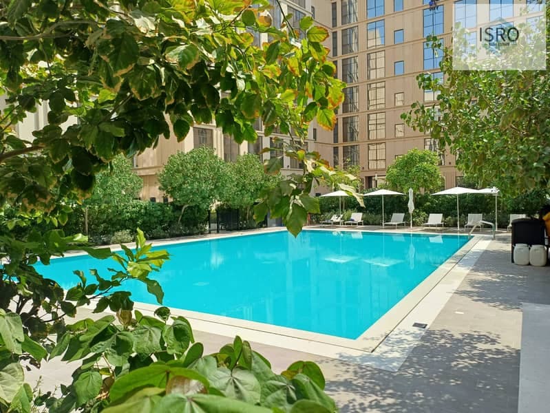 Pool View 2BATHROOM 1BEDROOM Barnd new for sale, Muwaileh Commercial
