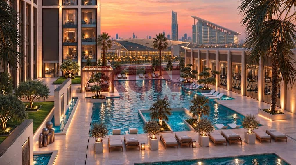 NEXT-DOOR METRO ACCESS | HIGH ROI | 50/50 PAYMENT TERMS | EXCELLENT APPRECIATION POTENTIAL, Al Jaddaf