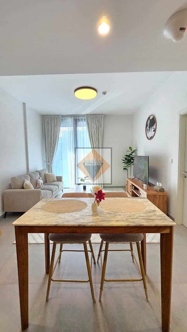 Fully Furnished 1-Bedroom Apartment for Sale in Tiraz 1, Aljada, Sharjah | Pool View | 709 Sq. Ft., Aljada