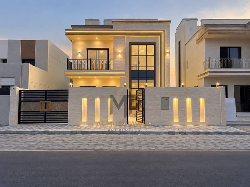 The villa of your dreams—registration fees included—in a prime location near all amenities, featuring high-end finishes and comfortable family living, Al Helio