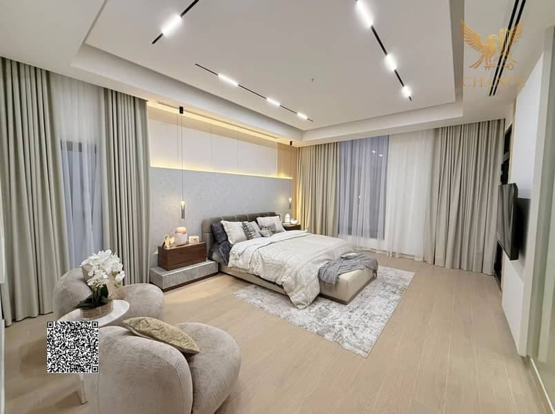 Luxury Villa for Sale in Al Helio – Ajman | 5 Master Bedrooms + Majlis + 2 Living Rooms + Roof Terrace (Registration Fees Included), Al Helio