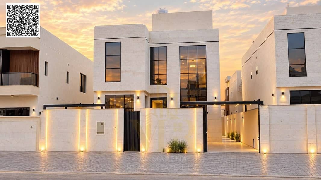 Luxury Villa for Sale in Al Helio 2 – Ajman | 5 Master Bedrooms | Two Floors + Roof | Fees Included, photo 2