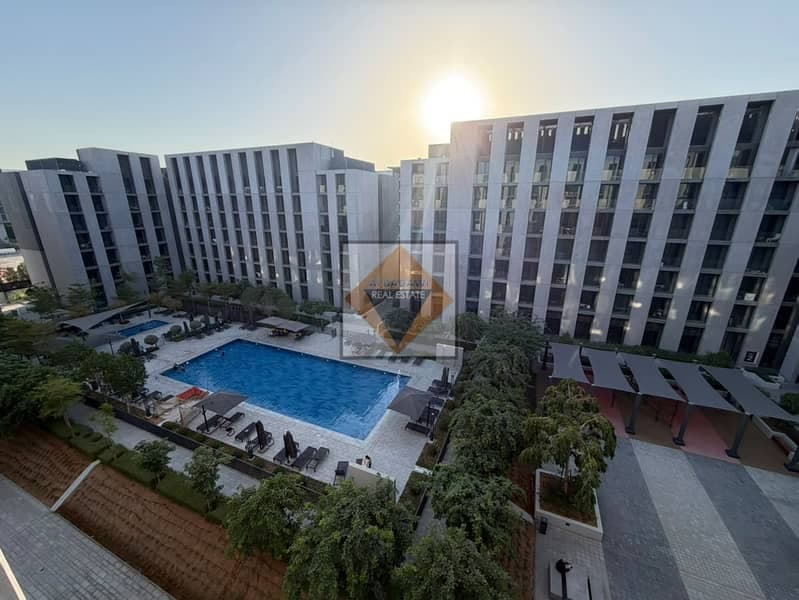 1-Bedroom Apartment | Direct Pool View | Aljada, Sharjah, Aljada