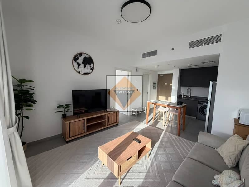 1-Bedroom Apartment | Direct Pool View | Aljada, Sharjah, photo 3