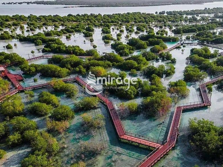 Spacious Plot | Double Row | Mid Unit | Wadeem، Al Hudayriat Island