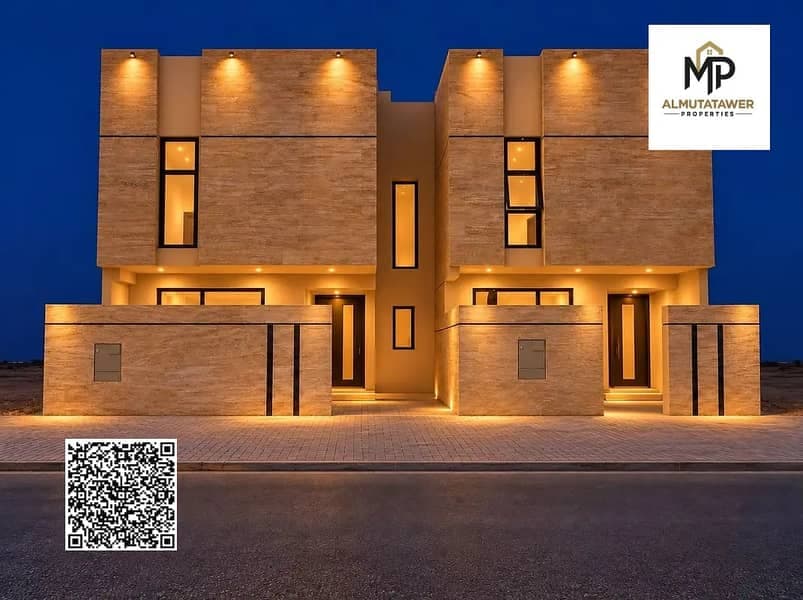Saudi-style villa in Al-Heliw | Two floors + roof | Includes registration fees, electricity, water, and air conditioning., Al Helio