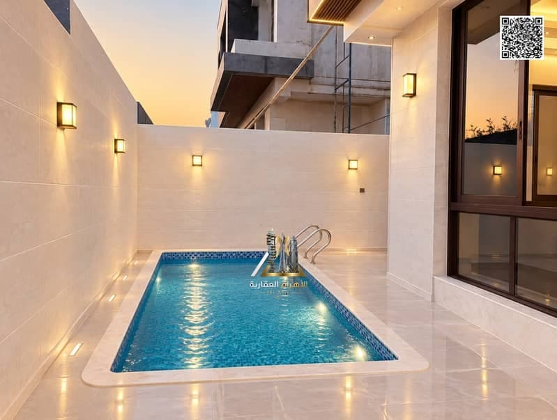 Luxury 3-story villa – Registration fees included – Prime location – Close to all amenities – Excellent finishes – The best in Ajman., photo 3