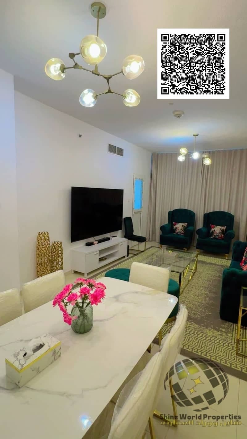 Large 1-Bedroom Apartment for Sale | Beautifully Renovated Modern Kitchen | Dedicated Parking | Affordable Payment Plan, Al Bustan