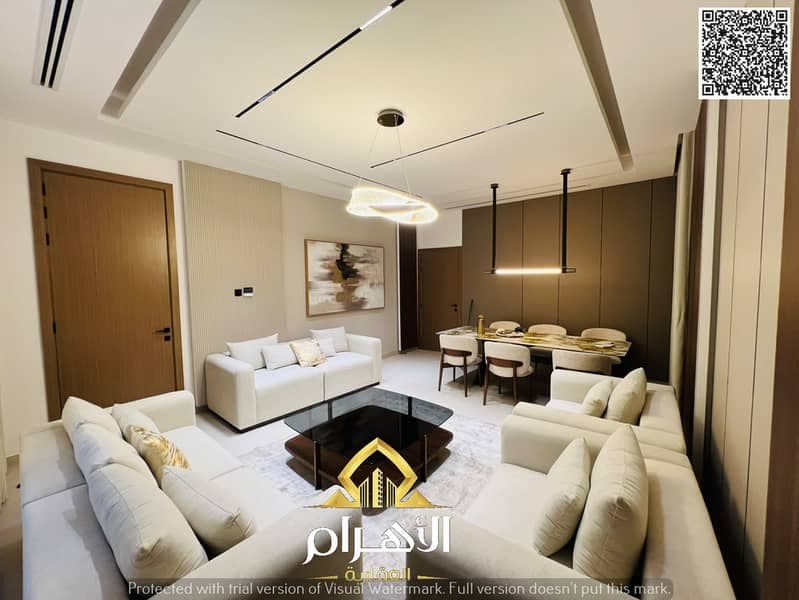 A modern villa in Al Helio, near Safir Hypermarket and the Dubai exit. It features a built-up area of 3,800 sq. ft. spanning the ground floor, first, Al Helio