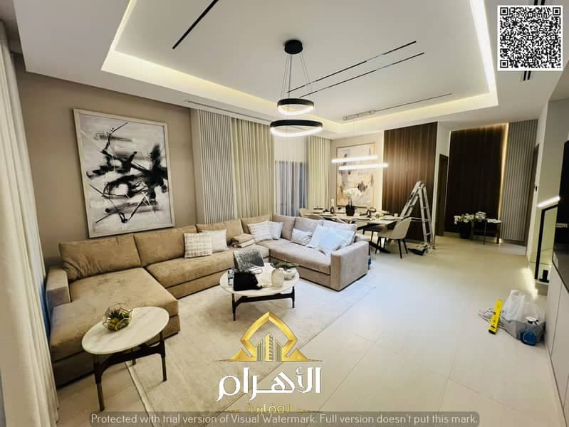 A modern villa in Al Helio, near Safir Hypermarket and the Dubai exit. It features a built-up area of 3,800 sq. ft. spanning the ground floor, first, photo 3