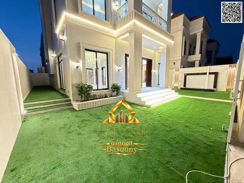 Villa for sale in Ajman | Al Helio 2 area | 4 bedrooms, majlis, 2 living rooms, maid's room, and central air conditioning | Freehold ownership for all, photo 2