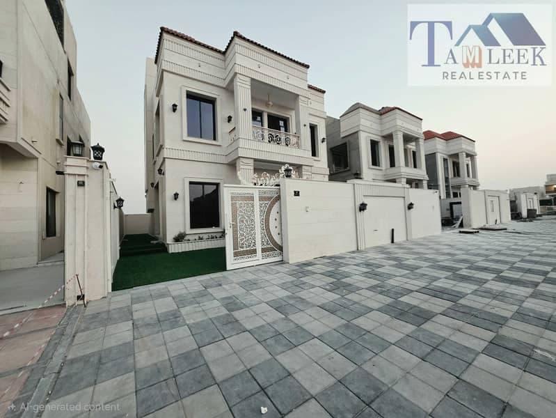 Luxury villa for sale in Al Zahya area, including registration fees, with the possibility of bank financing and a special discount for cash., photo 3