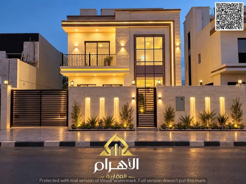 The villa of your dreams—registration fees included—in a prime location close to all amenities, featuring high-end finishes and comfortable family liv, Al Helio
