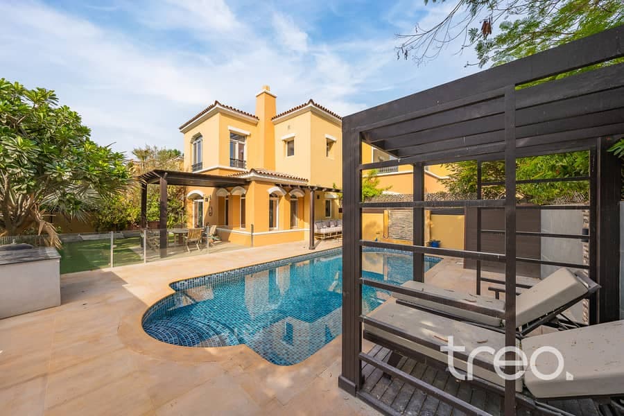 Extended | Type B | Large Plot with Pool, Arabian Ranches
