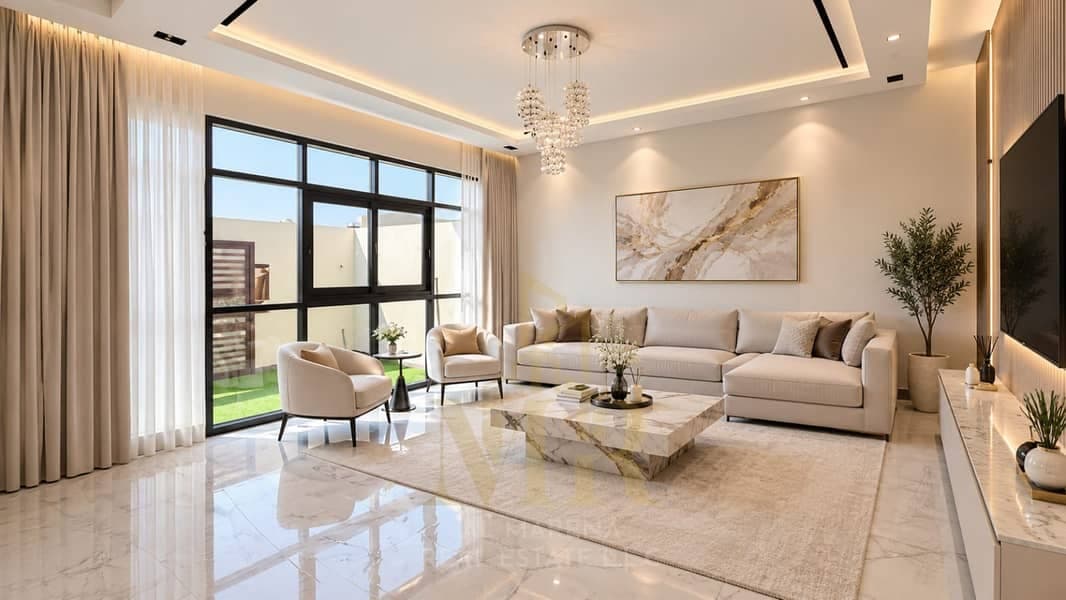 Luxury VIP villa for sale in Al Zahia, Ajman | Super deluxe finishing | 3 master bedrooms | Majlis and living area | Sophisticated design and exceptio, photo 3